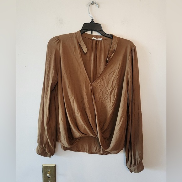 Lush brown dress top womens size small - Picture 1 of 3